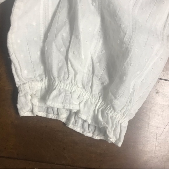 Mine White Ruffle Blouse - Picture 4 of 8